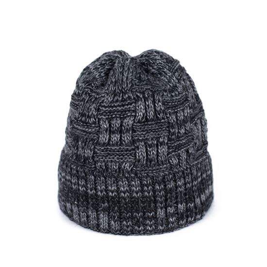 Sada kruhové šály a čepice antracit