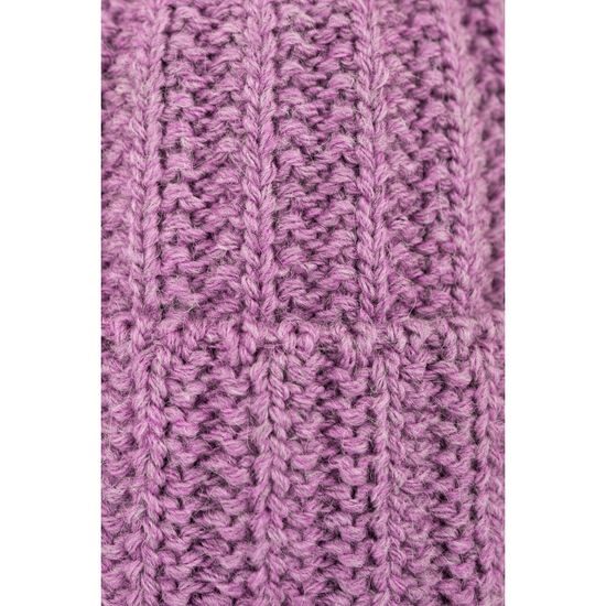 Čepice, šála - fialová