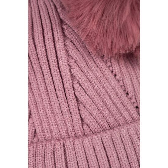 Čepice, palčáky - růžová