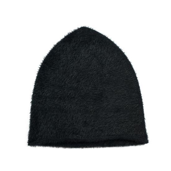 Příjemná hladká čepice tmavěmodrá