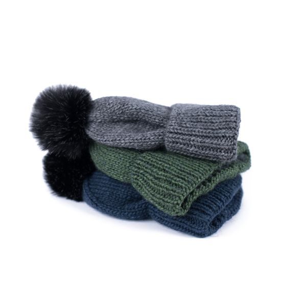 Čepice Okouzlující klasika modrá