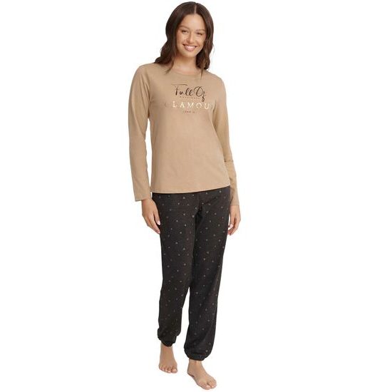 Dámské pyžamo 40936 Glam beige