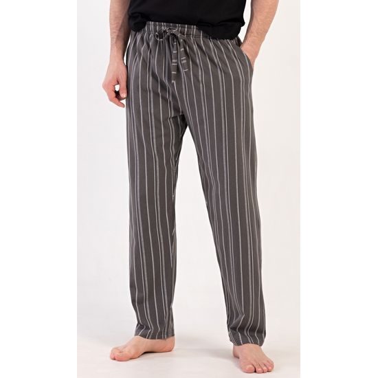 Pánské pyžamové kalhoty Nathan - tmavě šedá