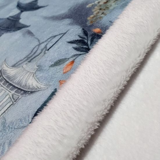 Dámský dlouhý župan s šálovým límcem Miya Japonská zahrada