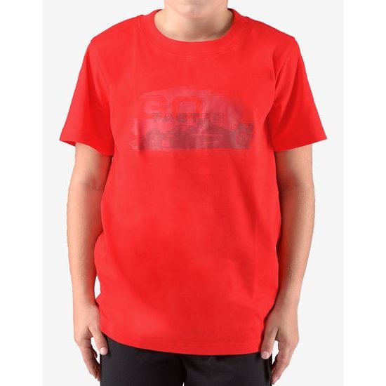 GINA dětské pyžamo krátké chlapecké 69004P - červená černá