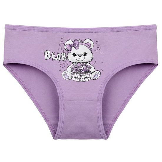 Dětské kalhotky Bear - fialová