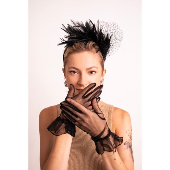 Fascinátor Lethe - černý