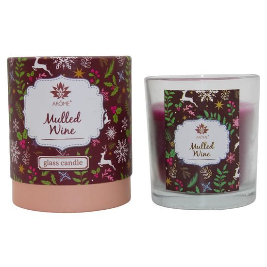 ARÔME Svíčka 120 g, v papírové tubě, Mulled Wine