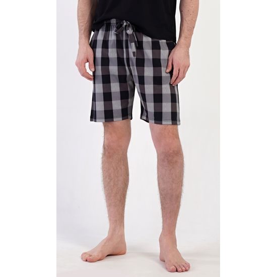 Pánské pyžamové šortky Eda - šedá