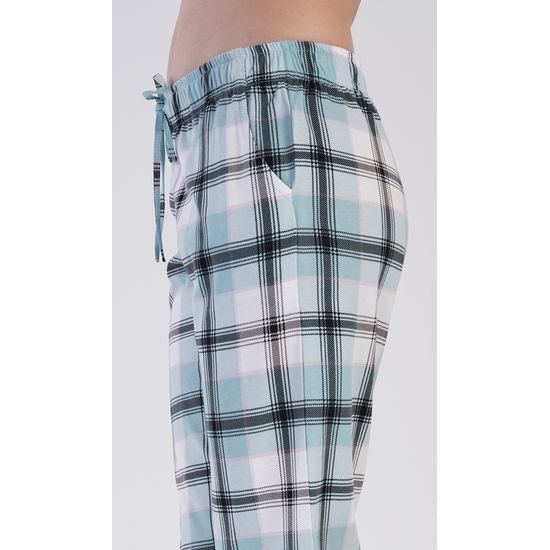 Dámské pyžamové kalhoty Kristýna - mentolová
