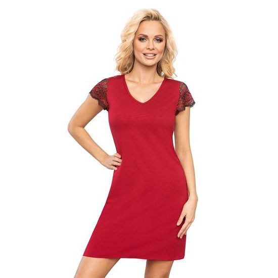 Noční košilka Tissi 203 vínová