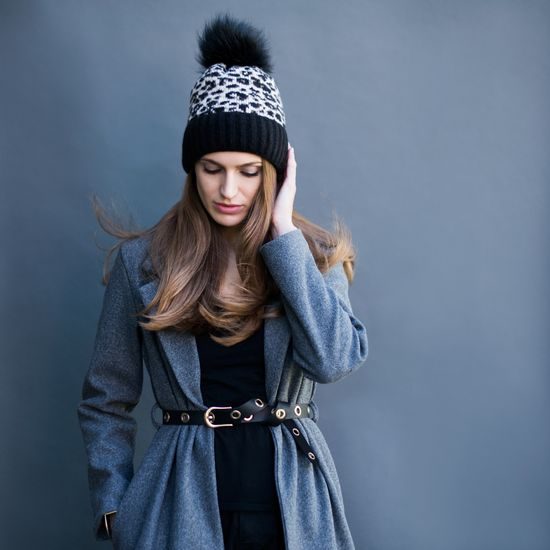 Čepice Kitty - černá