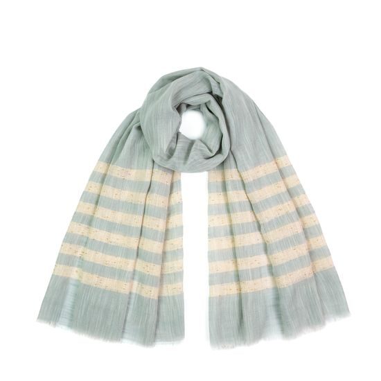 Šál Harper - modrozelená