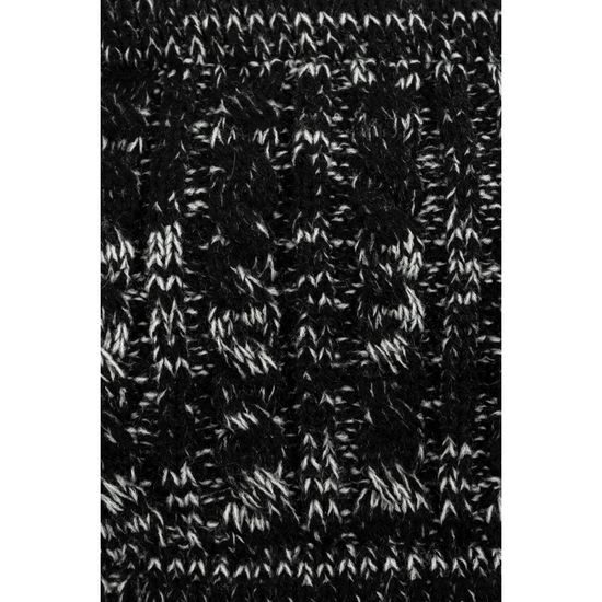 Čepice, nákrčník - černobílá