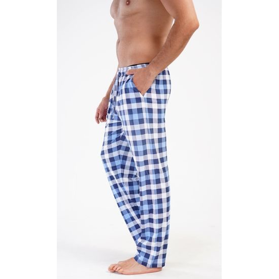 Pánské pyžamové kalhoty Sebastian - modrá