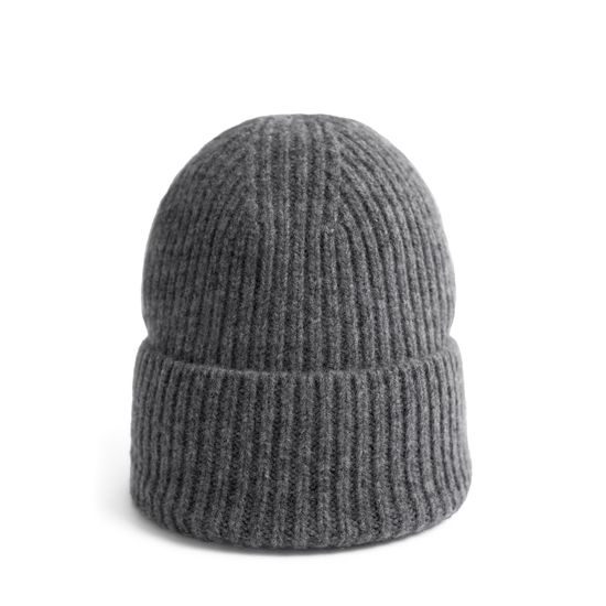 Čepice Bruna - šedá