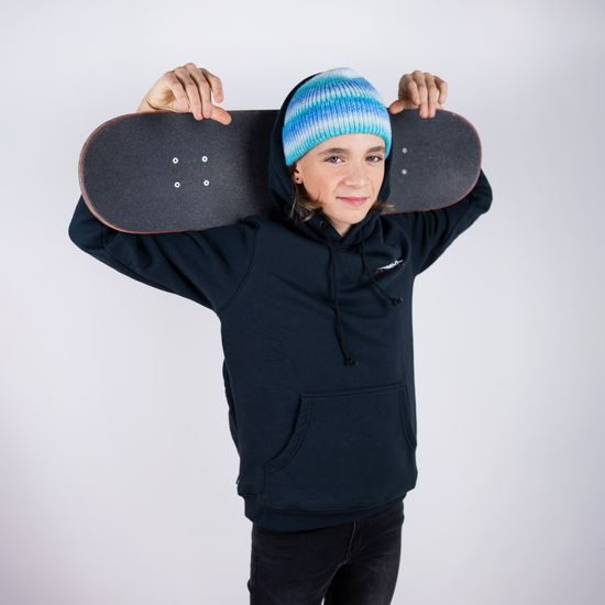 Teplá čepice na zimu zelená