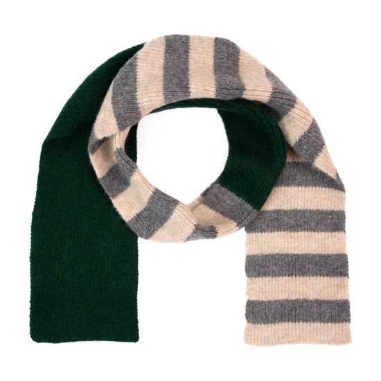 Čepice, úzká šála a rukavice - vícebarevná