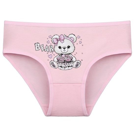 Dětské kalhotky Bear - světle růžová