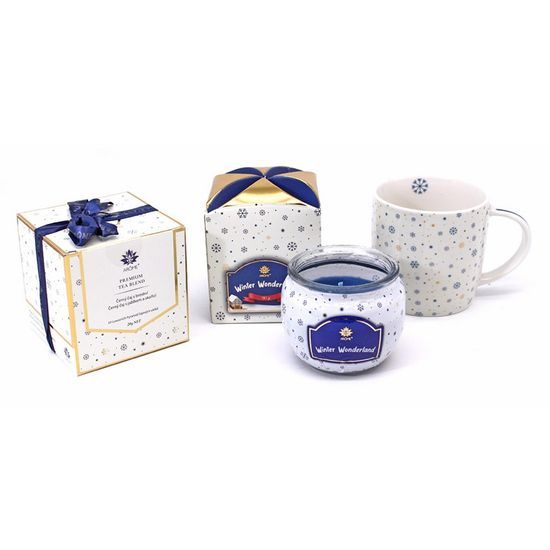 ARÔME Svíčka 90 g, ve skle a flower boxu, ORANGE & CLOVE