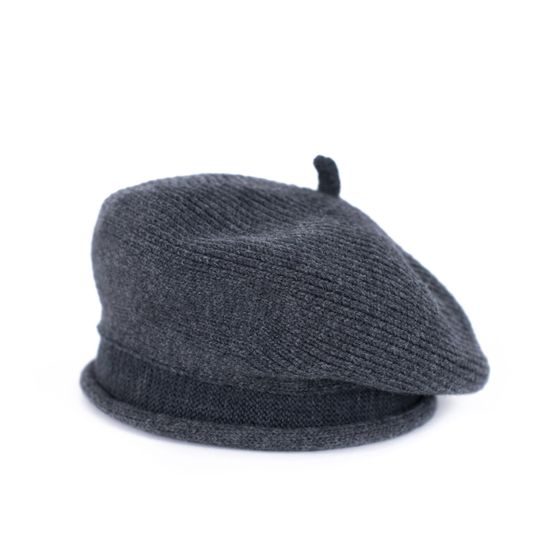 Netradiční Baret - tmavošedý