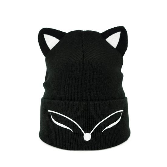 Zimní čepice pro děti bílá