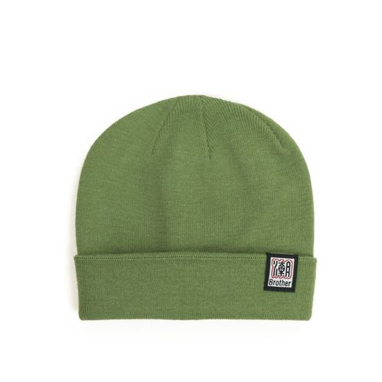 Čepice beanie dvojitá šedá
