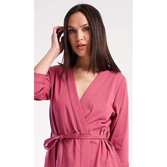 Dámský župan krátký Madison - bordó