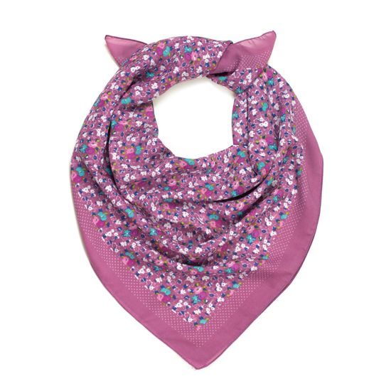 Hnědý jemný šátek