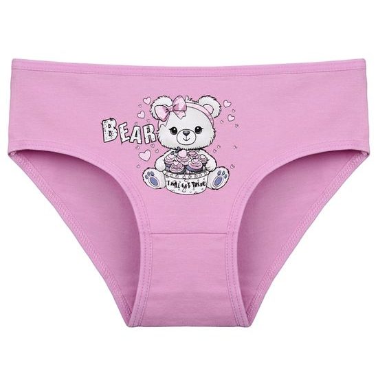 Dětské kalhotky Bear - šeříková