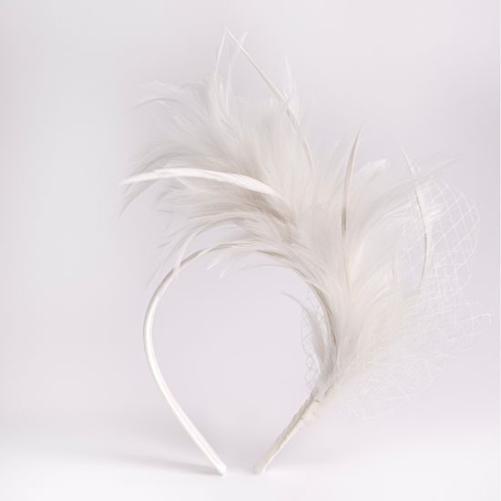 Fascinátor Lethe - ecru
