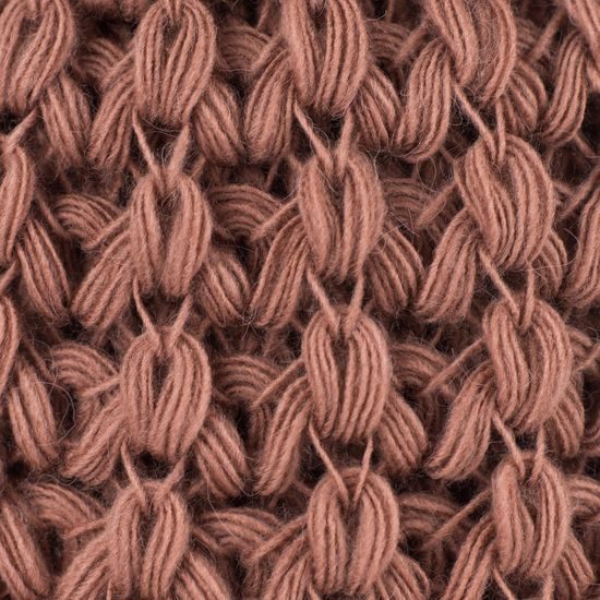 Set pletené čepice se šálou fialový