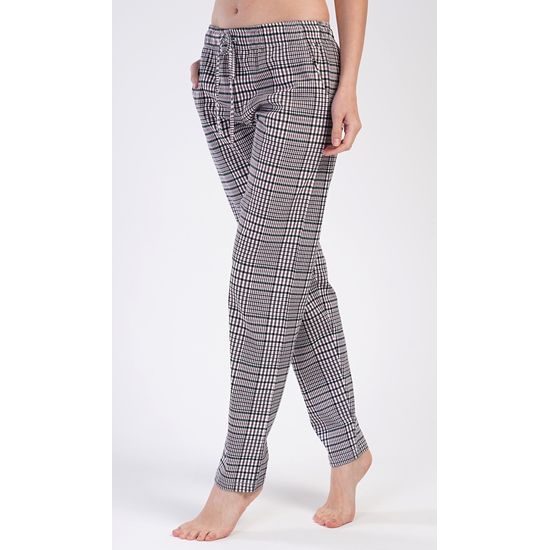 Dámské pyžamové kalhoty Carmen - lososová