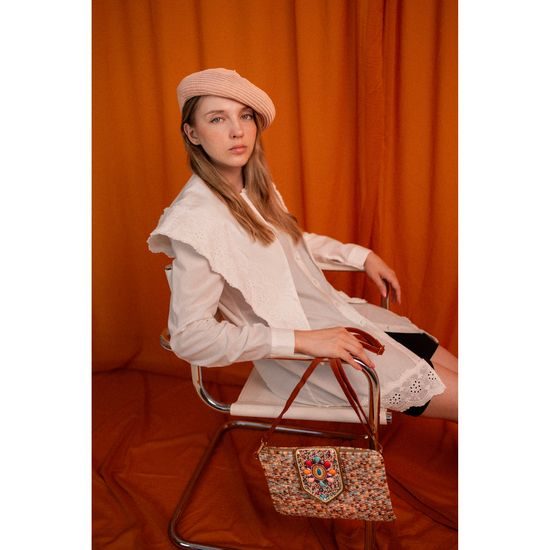 Baret Ester - světlerůžová