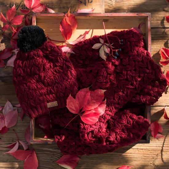 Stylová sada na zimu - šedá