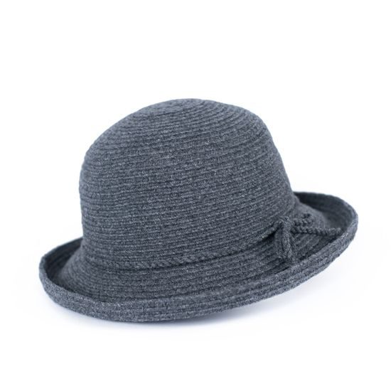 Klobouk letní šedý