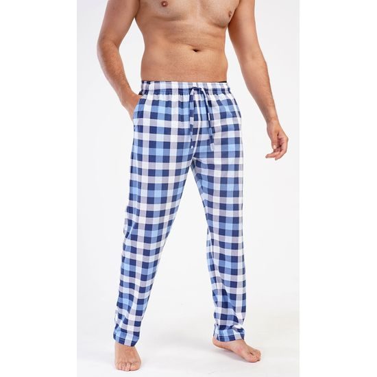 Pánské pyžamové kalhoty Sebastian - modrá