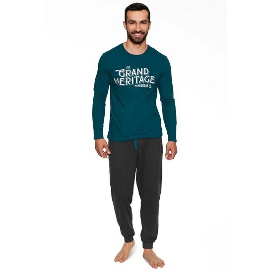 Pánské pyžamo 40021 Brand turquise