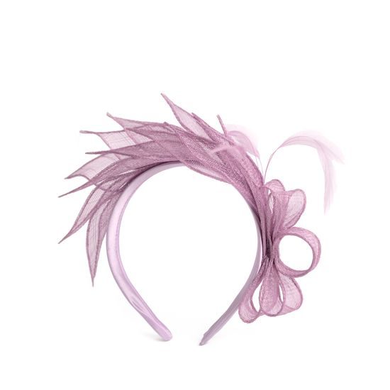 Fascinátor - levandulový