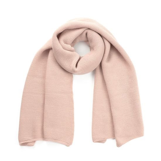 Klasická zimní šála světlošedá