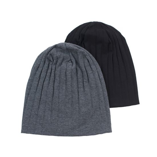 Jednoduchá šedá čepice