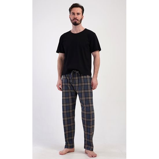 Pánské pyžamové kalhoty Luis - tmavě šedá