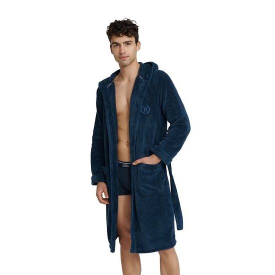 Pánský župan Until tmavě modrý