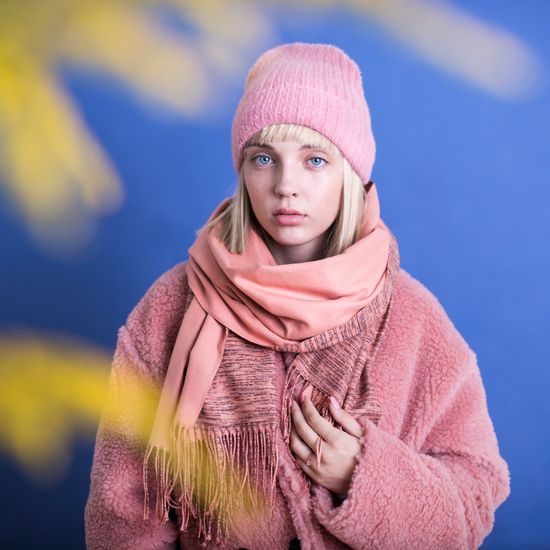 Dámská čepice Millie neonově růžová