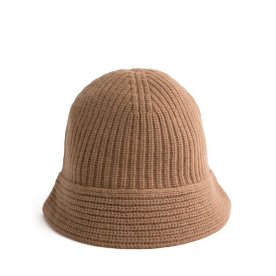 Vlněný klobouk - světlehnědý