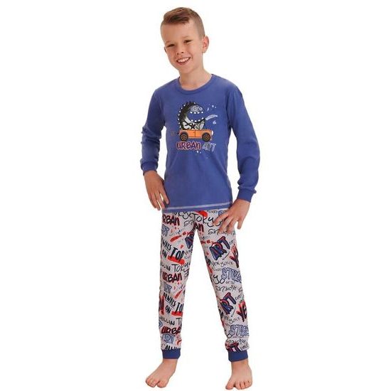 Klučičí pyžamo Miloš street modré