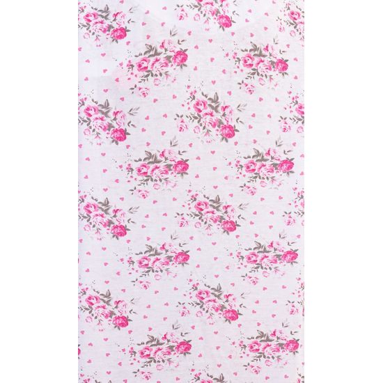 Dámská noční košile s krátkým rukávem Julie - růžová