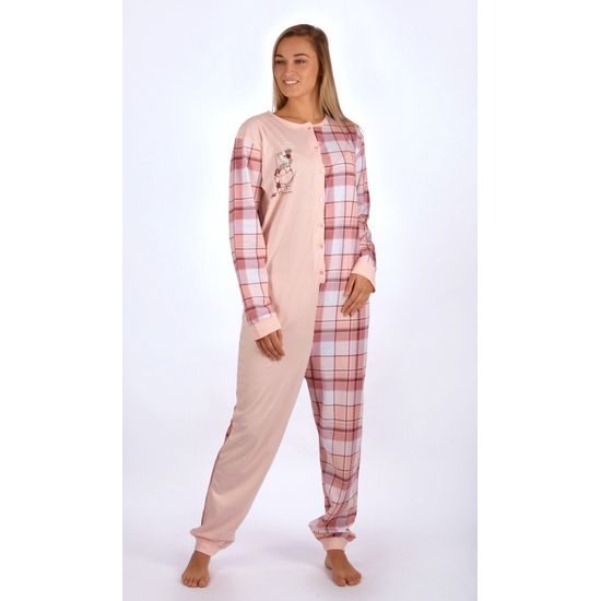 Dámský overal VIENETTA Méďa s čepicí - modrá