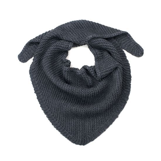 Šátek tmavě šedý