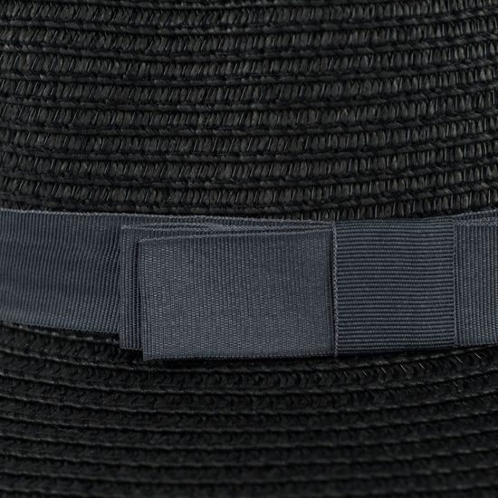 Letní klobouk typu fedora - černý